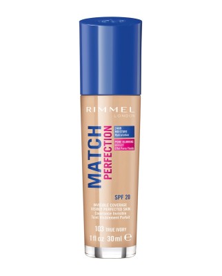 Base de maquillaje Match Perfection Foundation Rimmel
