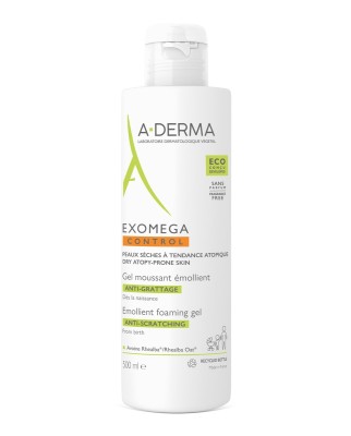 Gel Limpiador Emoliente Exomega Control 500 ml A-Derma