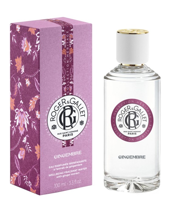 Eau de Toilette Eau Parfumée Bienfaisante Gingembre 100 ml Roger & Gallet