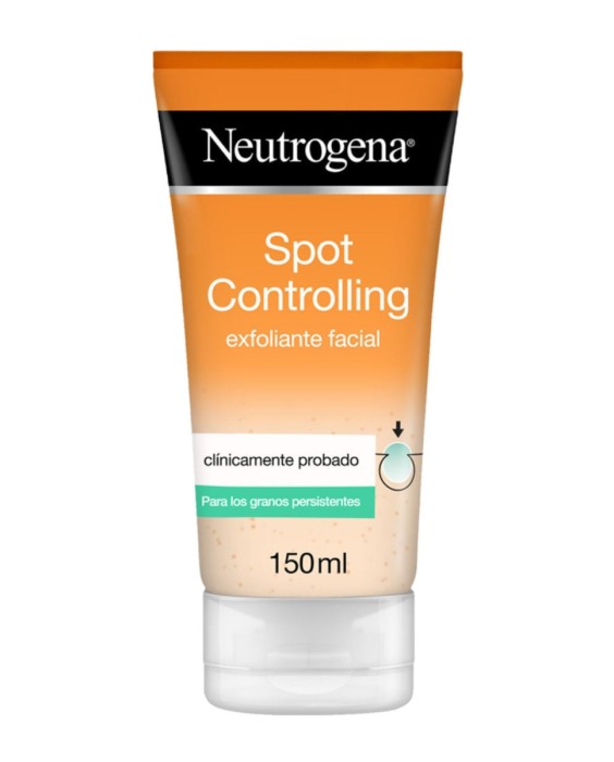 Gel Exfoliante Facial Spot Controlling con Ácido Salicílico Piel Propensa al Acné Oil-Free 150 ml Neutrogena