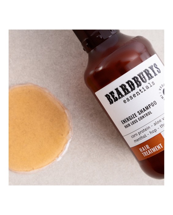 Champú Anticaída Energize Shampoo Hair Care 250 ml Beardburys Essentials