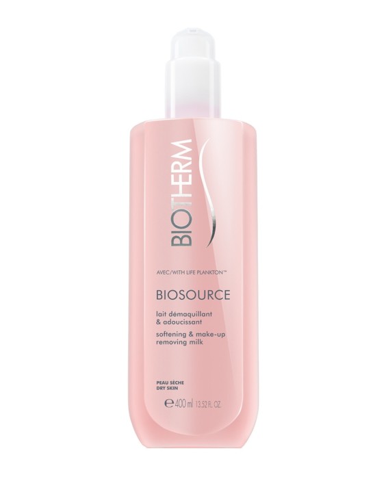 Leche Desmaquillante Biosource Piel seca 400 ml Biotherm