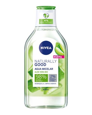 Agua Micelar Naturally Good 400 ml Nivea