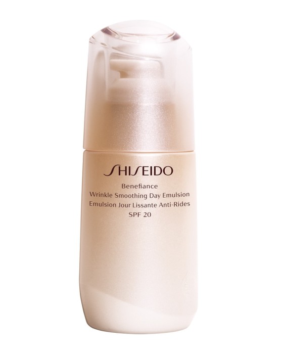 Emulsión antiarrugas Benefiance Wrinkle Smoothing Day Emulsion SPF20 75 ml Shiseido