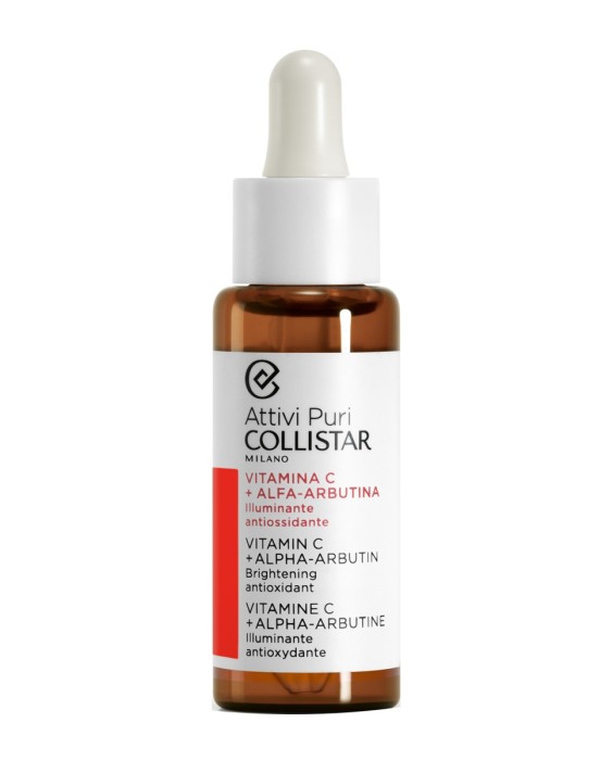 Vitamina C + Alfa-Arbutina en Gotas Attivi Puri Collistar