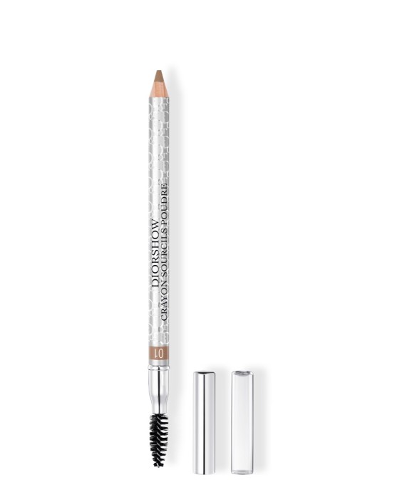 Lápiz de cejas resistente al agua - acabado natural - con sacapuntas