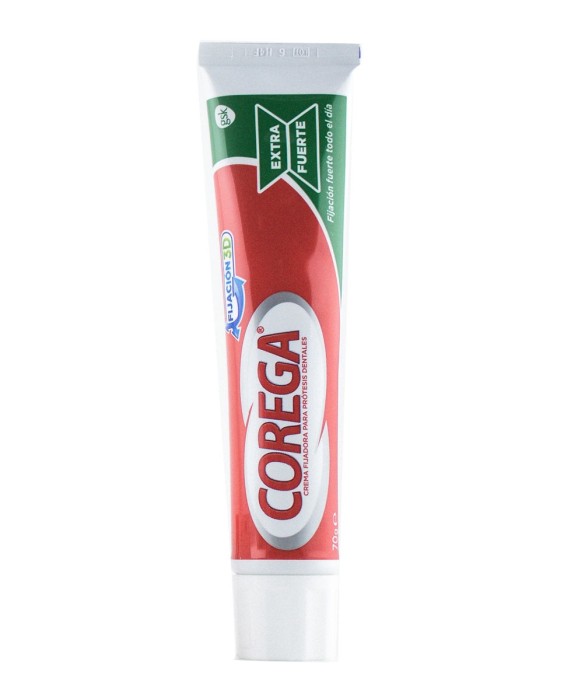 Crema Fijadora Dentaduras Postizas Extra Fuerte 70 g Corega