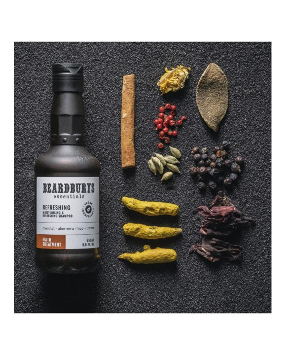 Champú Refrescante 250ml Beardburys Essentials