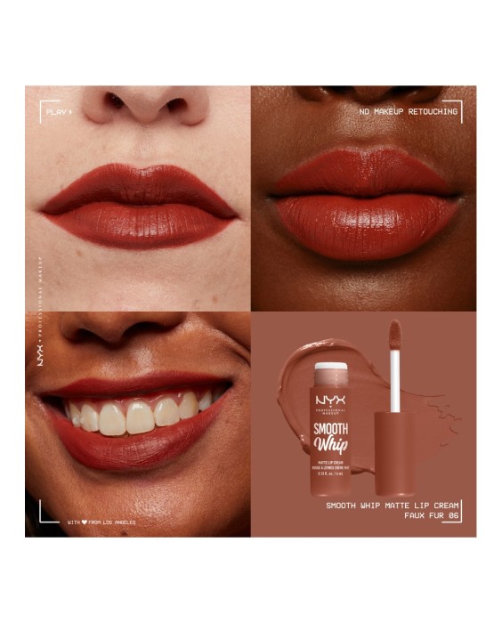 Labial líquido Smooth Whip NYX Professional Makeup