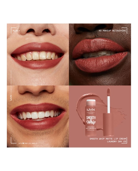 Labial líquido Smooth Whip NYX Professional Makeup