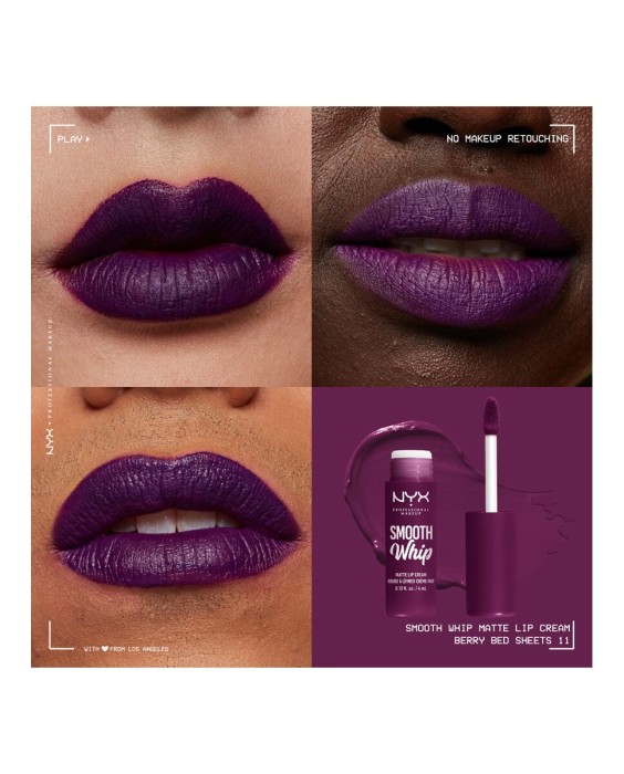 Labial líquido Smooth Whip NYX Professional Makeup