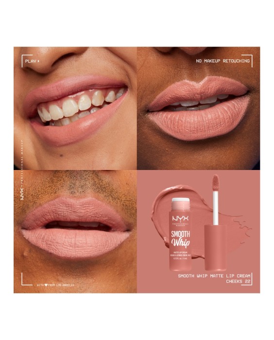 Labial líquido Smooth Whip NYX Professional Makeup