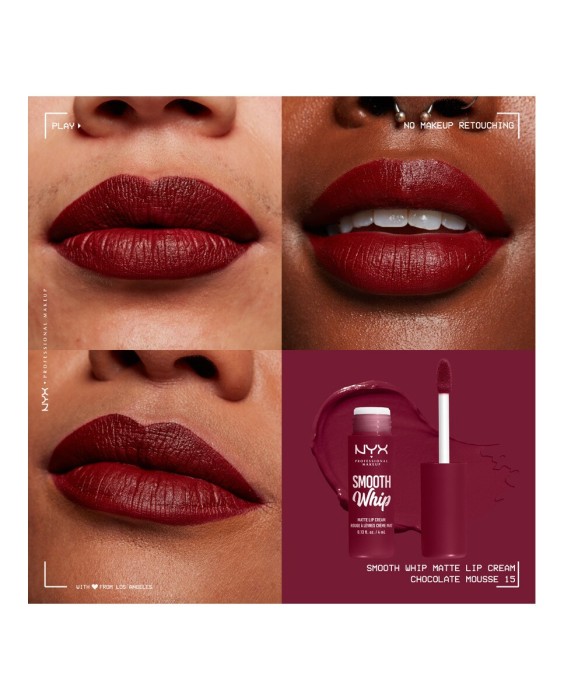 Labial líquido Smooth Whip NYX Professional Makeup