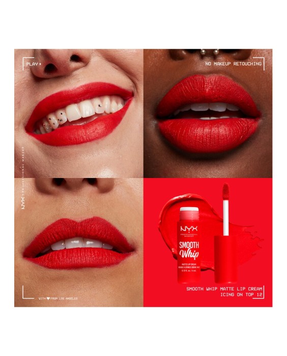 Labial líquido Smooth Whip NYX Professional Makeup