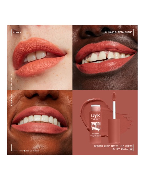 Labial líquido Smooth Whip NYX Professional Makeup