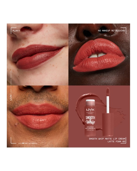 Labial líquido Smooth Whip NYX Professional Makeup