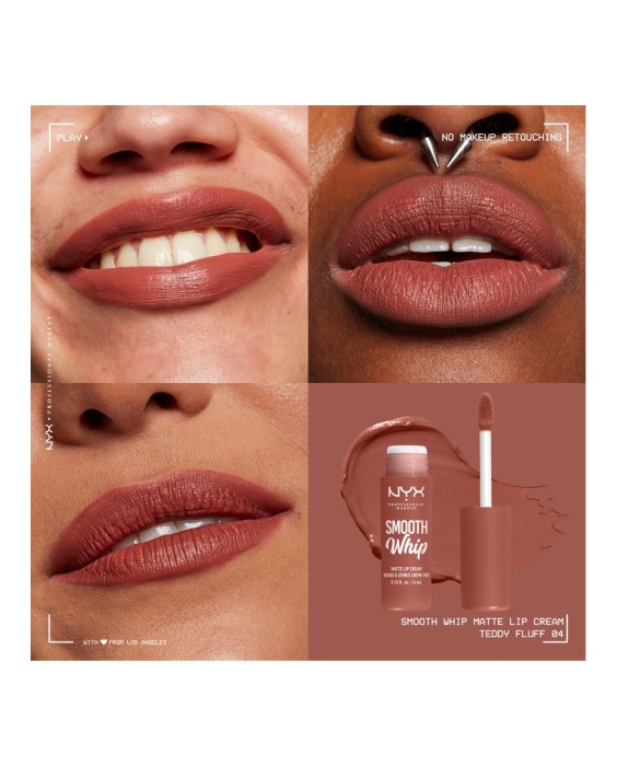 Labial líquido Smooth Whip NYX Professional Makeup