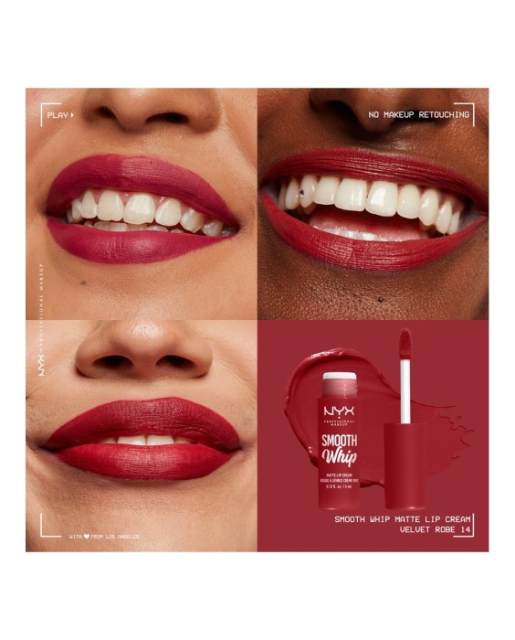 Labial líquido Smooth Whip NYX Professional Makeup