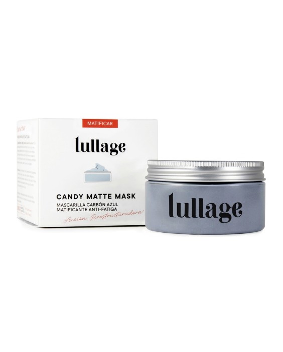 Mascarilla matificante anti-fatiga de carbón azul Lullage