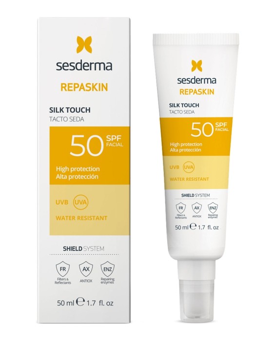 Repaskin Tacto Seda SPF50 50 ml Sesderma Солнцезащитный крем