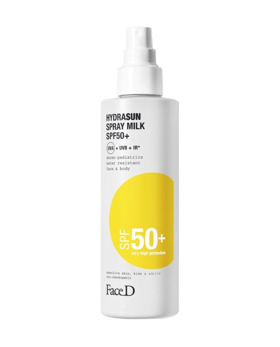 Face D Hydrasun Spray Milk SPF50+ 150мл солнцезащитный спрей