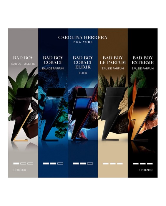 Eau de Parfum masculino Bad Boy Cobalt Elixir Carolina Herrera