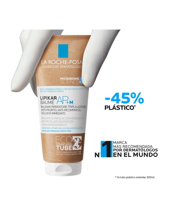 Bálsamo Hidratante Corporal Lipikar Baume AP+M Carton tube Piel Atópica 200 ml La Roche Posay