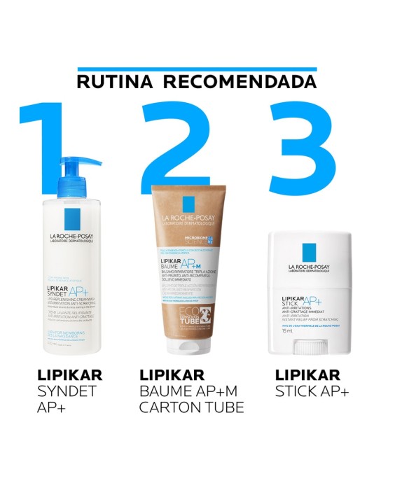 Bálsamo Hidratante Corporal Lipikar Baume AP+M Carton tube Piel Atópica 200 ml La Roche Posay