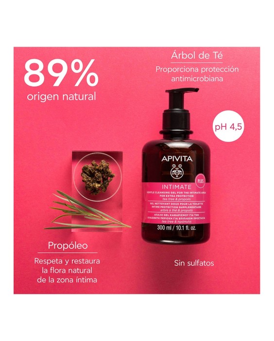 Gel Íntimo Limpiador Suave Lady con Aloe & Propóleo Intimate Apivita