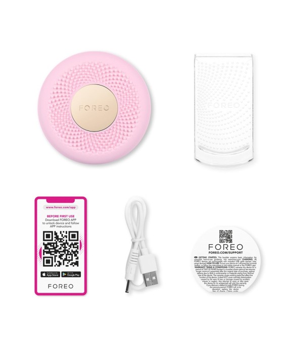 UFO™ 3 mini - Hidratación facial profunda 4 en 1 Pearl Pink FOREO