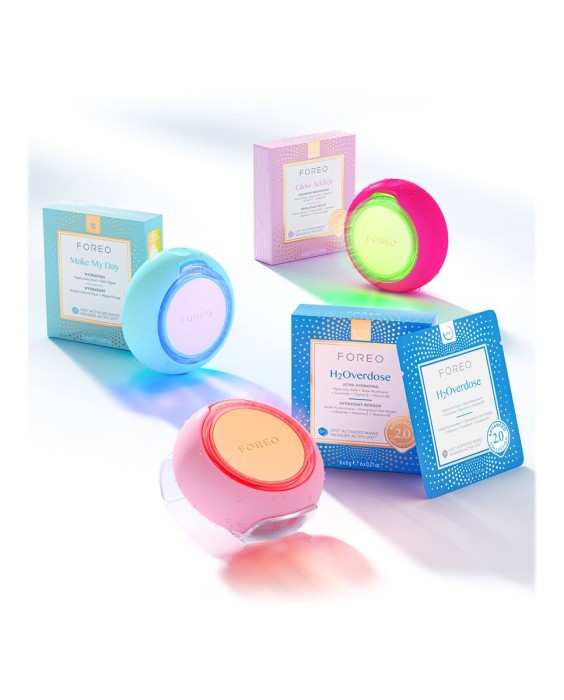 UFO™ 3 mini - Hidratación facial profunda 4 en 1 Pearl Pink FOREO