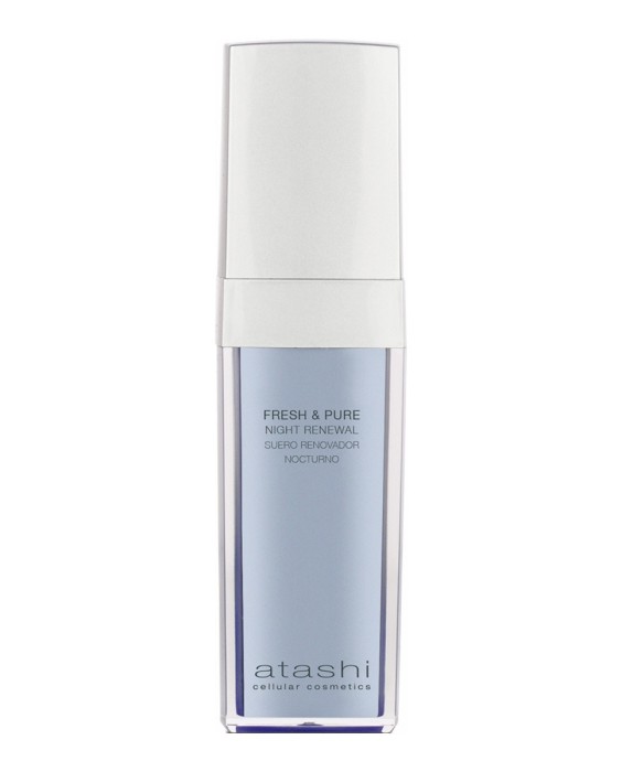 Suero Fresh&Pure Night Renewal Serum Piel Grasa Anti-Imperfecciones 30 ml Atashi