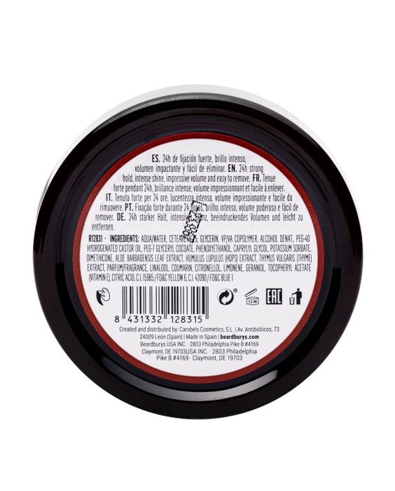 Cera de fijación fuerte Extra Water Wax 100ml Beardburys Essentials