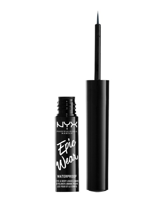 Eyeliner líquido waterproof Epic Wear Nyx Professional Makeup