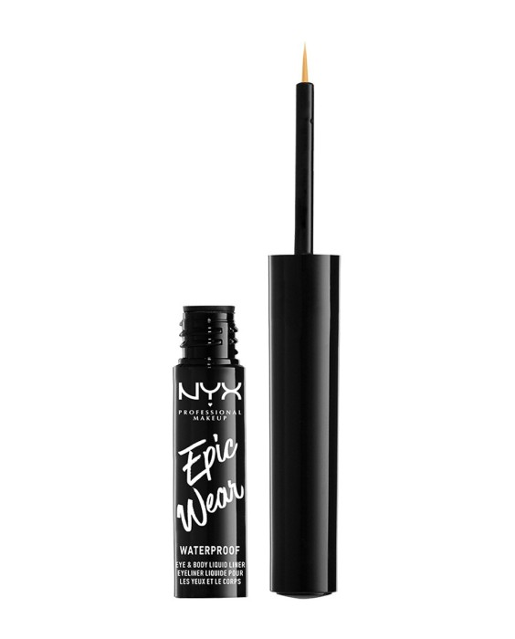 Eyeliner líquido waterproof Epic Wear Nyx Professional Makeup