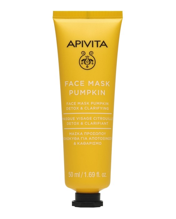 Mascarilla Facial Limpiadora Detox Con Calabaza 50 ml Apivita