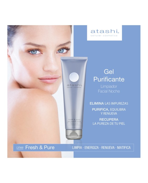 Gel Purificante Fresh & Pure 150 ml Cellular Cosmetics Atashi