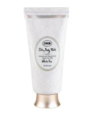 Leche corporal Silky White Tea Sabon