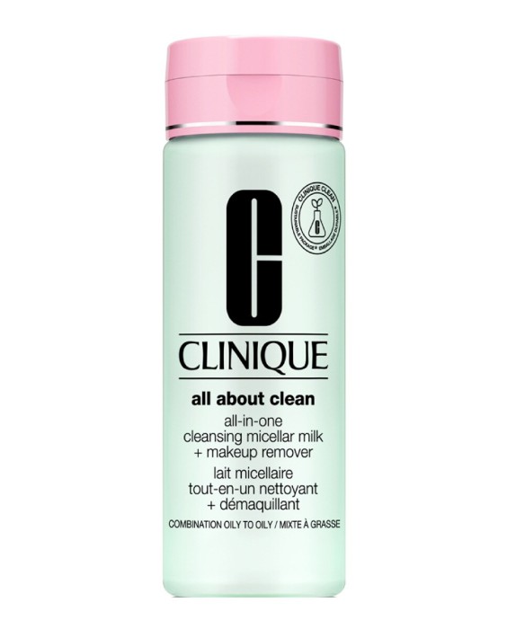 Limpiadora Micelar y Desmaquillante All-in-One Leche Piel Mixta Grasa Clinique