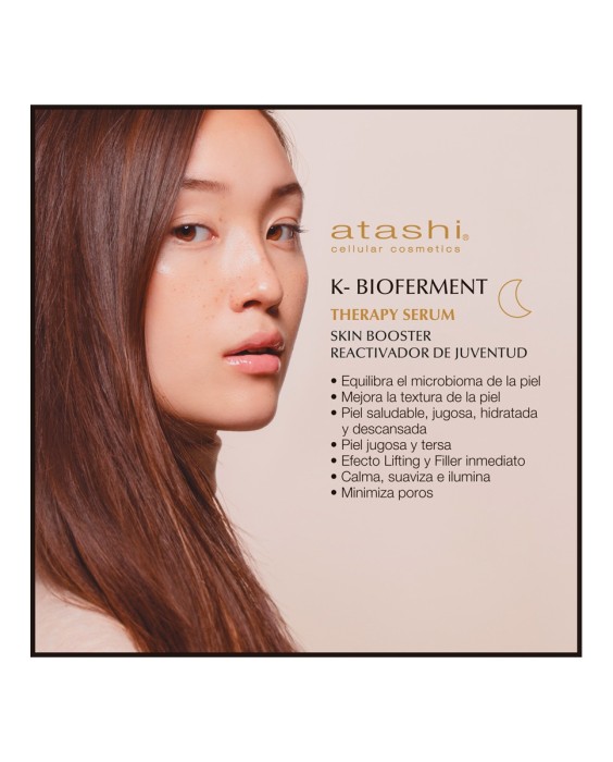 Sérum Facial Pretratamiento Antiedad K-Bioferment Luxury Teraphy 30 ml Atashi