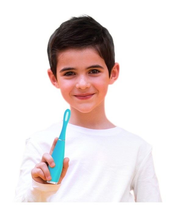 ISSA kids Cepillo de dientes sónico para niños de 5 a 12 años True Blue Pony FOREO