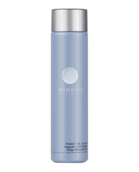 Agua Micelar  Fresh&Pure Equilibrante Limpiador Piel Grasa 150 ml Atashi