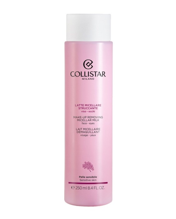 Leche micelar desmaquillante rostro y ojos 250 ml Collistar