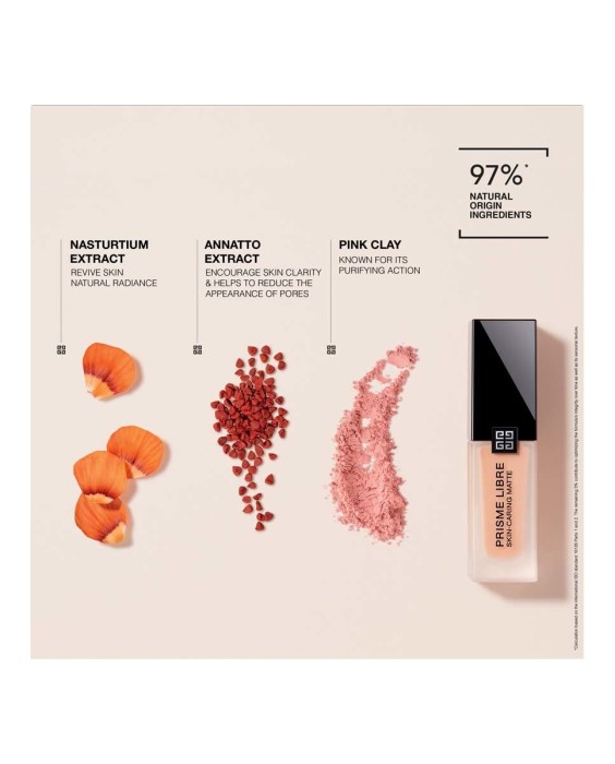 Base de Maquillaje Mate Prisme Libre Skin Caring Matte Givenchy