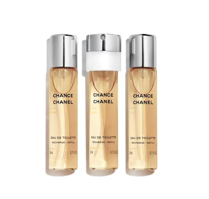 Chanel Chance 3x20мл туалетная вода, рефилл