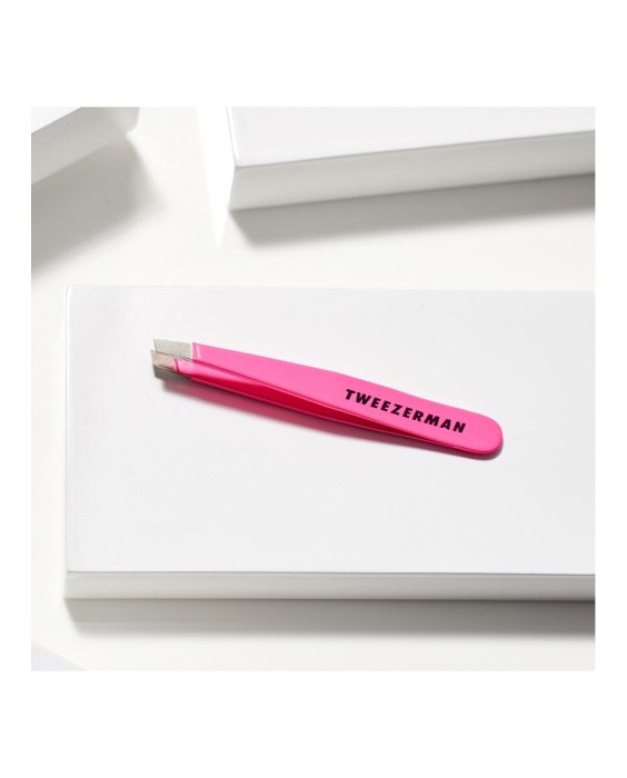 Pinza de depilar Mini Slant Rosa Tweezerman