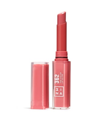 Labial hidratante de color y acabado glow The Color Lip Glow 3INA