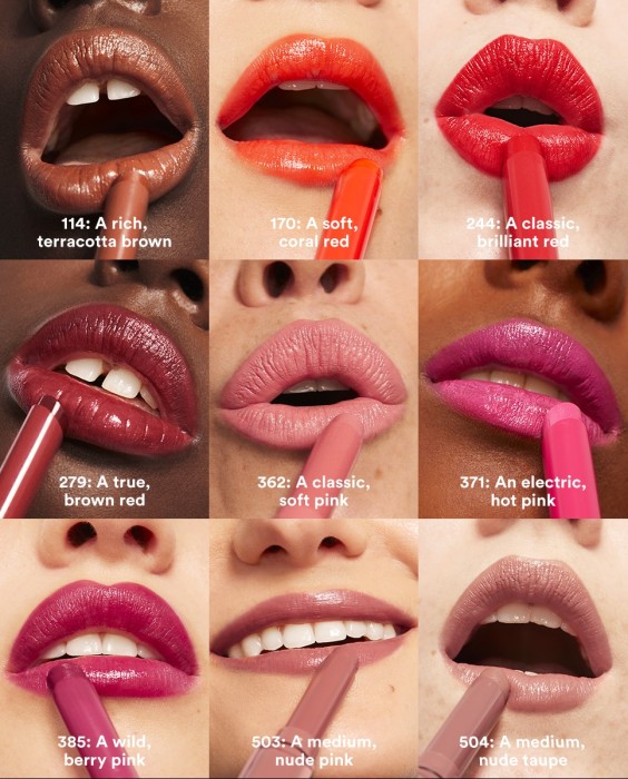 Labial hidratante de color y acabado glow The Color Lip Glow 3INA