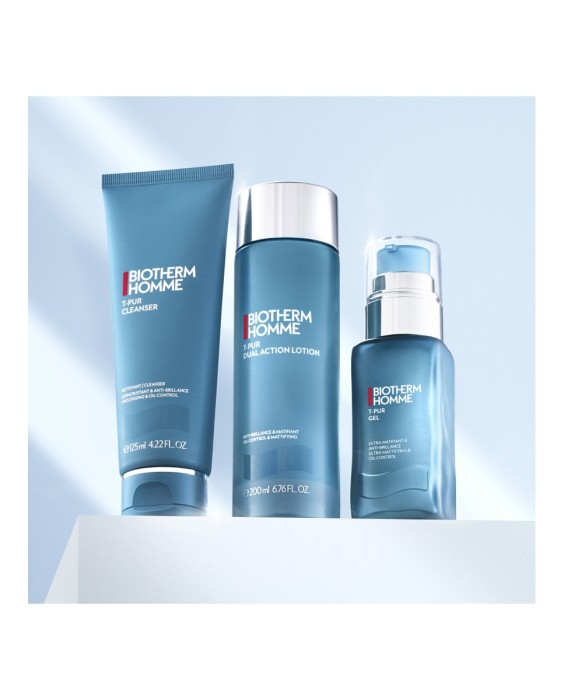 Gel hidratante anti-imperfecciones y antibrillos T-PUR 50 ml Biotherm Homme