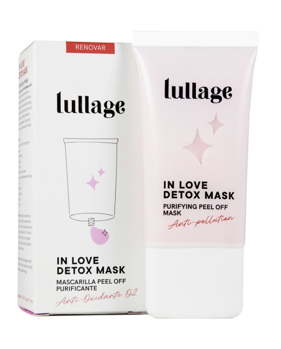 Mascarilla mineral peel off purificante In Love Detox Mask Lullage